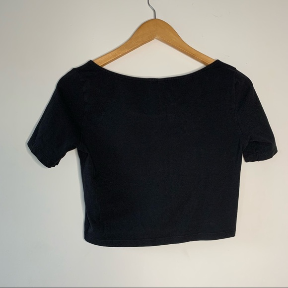 Black H&M Crop Top - Picture 5 of 6